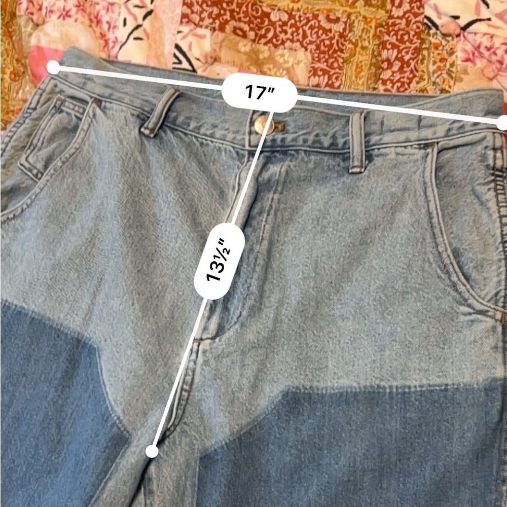 Madewell The '90s Straight Jean in Hazelfern Wash: Shadow-Panel Edition 30 - Picture 8 of 10
